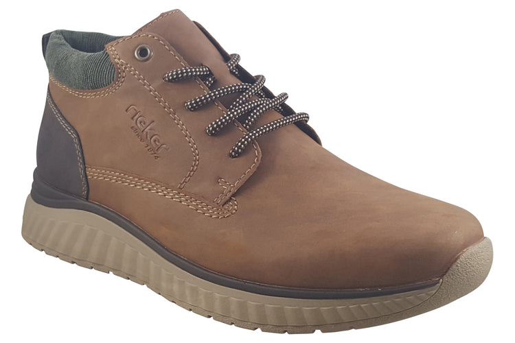 Rieker Geneva B0603 Tan Mens Shoes