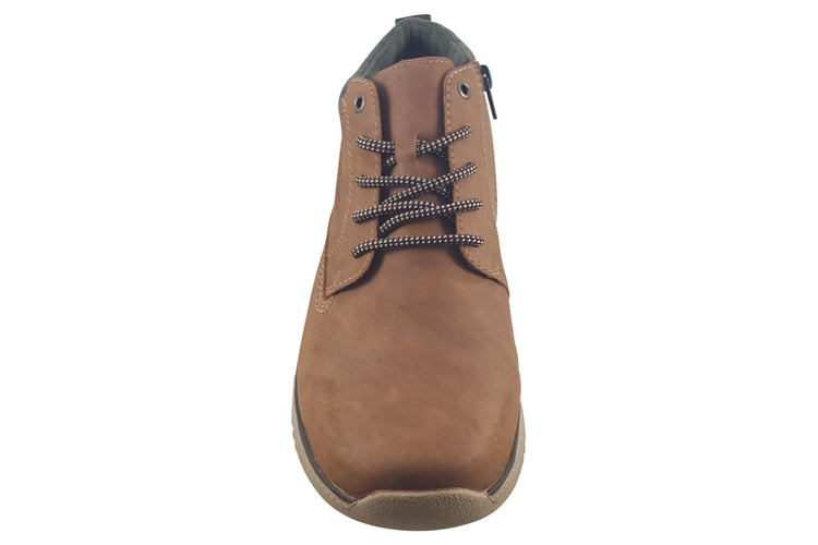 Rieker Geneva B0603 Tan Mens Shoes