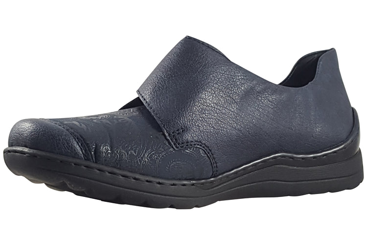 Rieker Hatter 48951 Navy Womens Shoes
