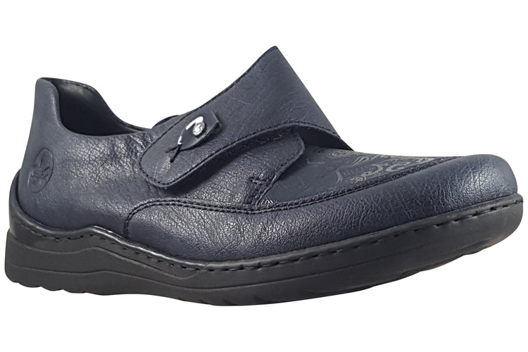 Rieker Hatter 48951 Navy Womens Shoes