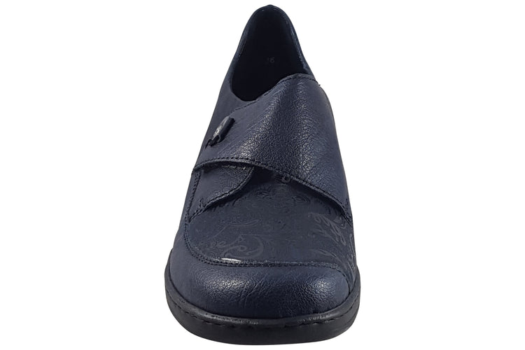 Rieker Hatter 48951 Navy Womens Shoes