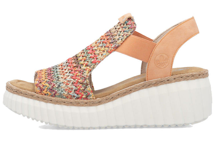 Rieker Humming-Bird 69172 Apricot Womens Sandals