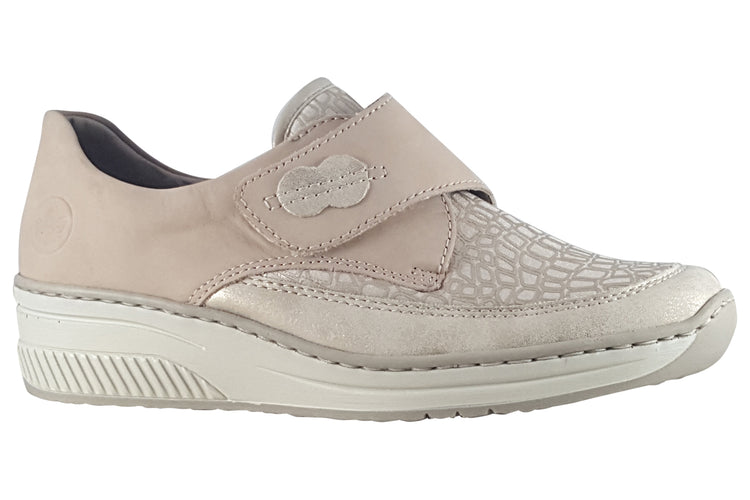 Rieker Lotus-Pop 487C0 Beige Womens Shoes