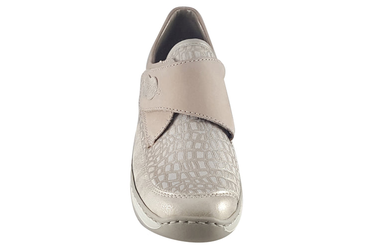 Rieker Lotus-Pop 487C0 Beige Womens Shoes