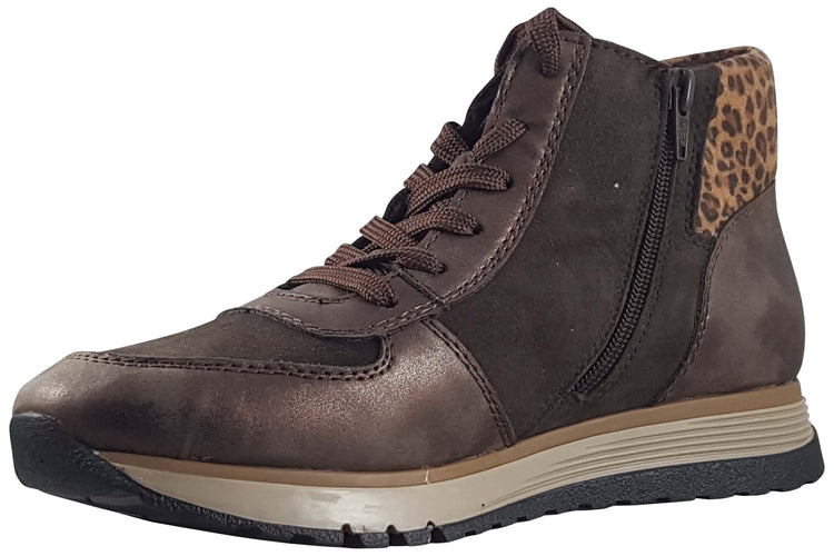 Rieker Maddy 49040-24 Brown Womens Boots
