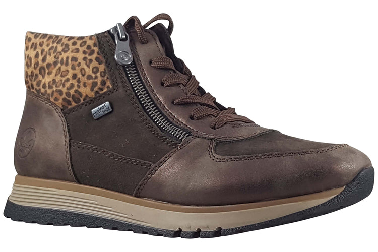 Rieker Maddy 49040-24 Brown Womens Boots
