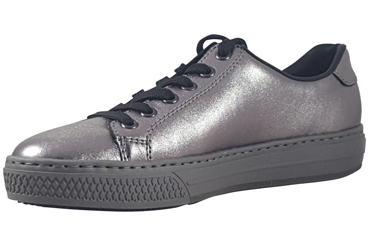 Rieker Managher L59L1-90 Titanium Womens Fashion Trainers