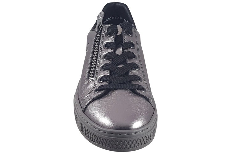 Rieker Managher L59L1-90 Titanium Womens Fashion Trainers