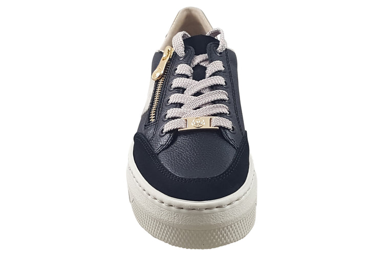 Rieker Mary M1912-00 Black Womens Fashion Trainers