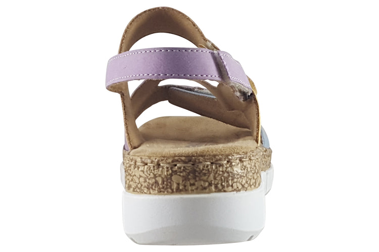 Rieker Nancy V2366 Purple Womens Sandals