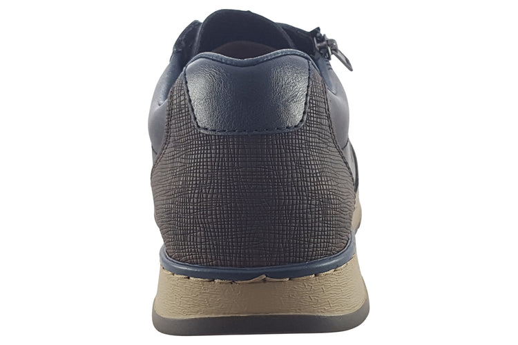 Rieker Quest B2112 Navy Mens Trainers
