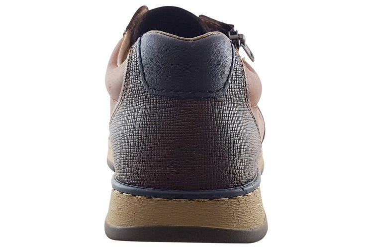 Rieker Quest B2112 Brown Mens Trainers