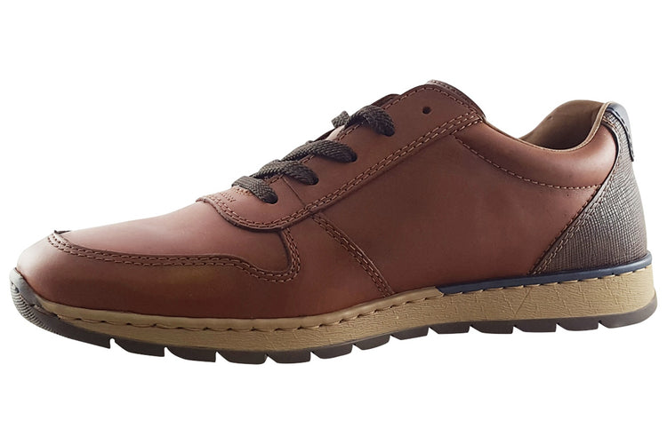 Rieker Quest B2112 Brown Mens Trainers