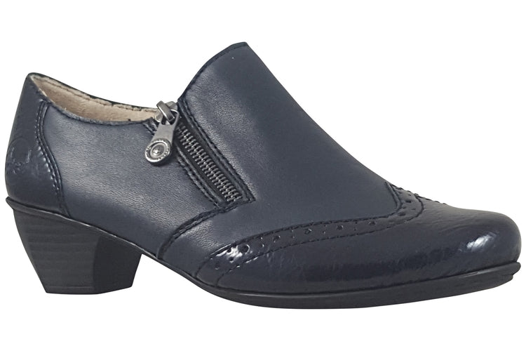 Rieker Sandy 41757 Navy  Womens Shoes