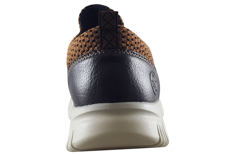 Rieker Sebastien B7588 Brown Mens Trainers