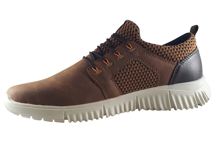 Rieker Sebastien B7588 Brown Mens Trainers