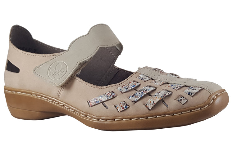 Rieker Tess 41369-60 Pebble Womens Shoes