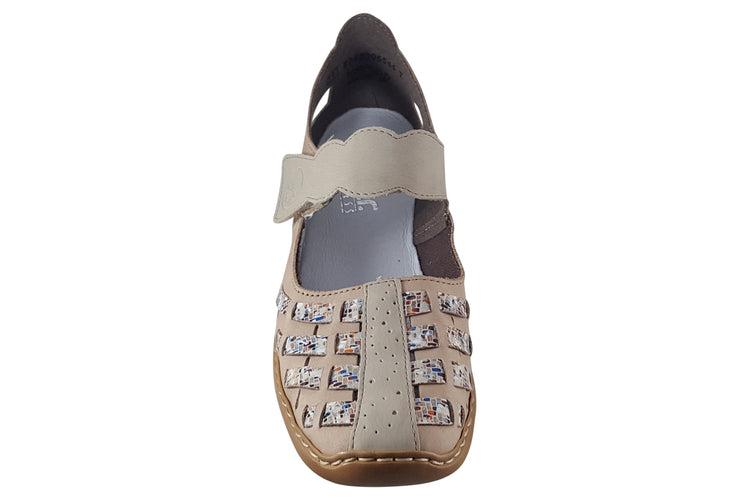 Rieker Tess 41369-60 Pebble Womens Shoes