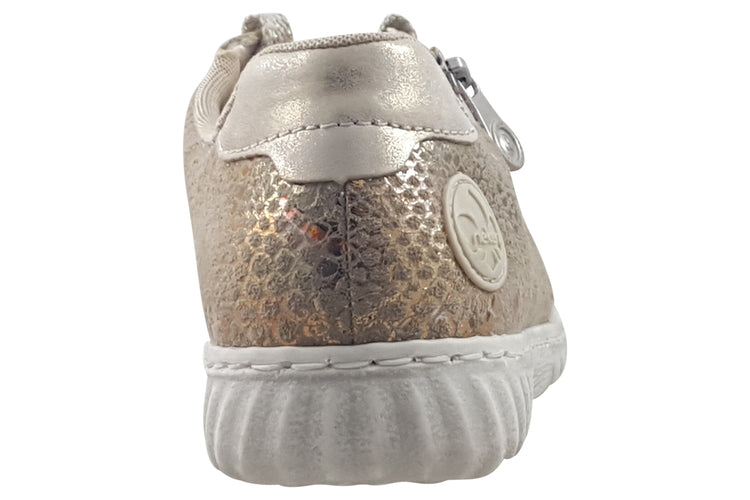 Rieker Violet N0902-90 Muschel Womens Fashion Trainers