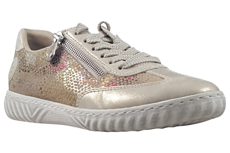 Rieker Violet N0902-90 Muschel Womens Fashion Trainers