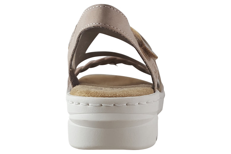 Rieker Yardley V4663 Pink Womens Sandals