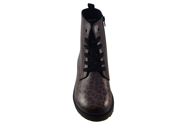 S.Oliver Bliss 45211 Leopard Patent Girls Boots