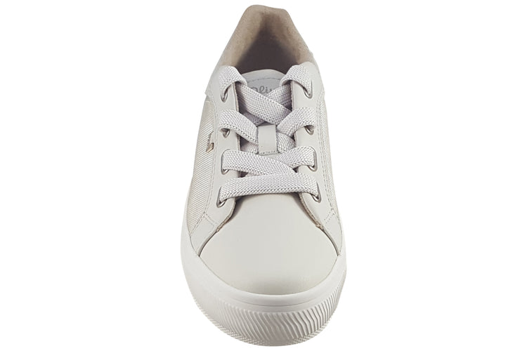 S.Oliver Bombay 23644- 42 Beige Combi Womens Fashion Trainers
