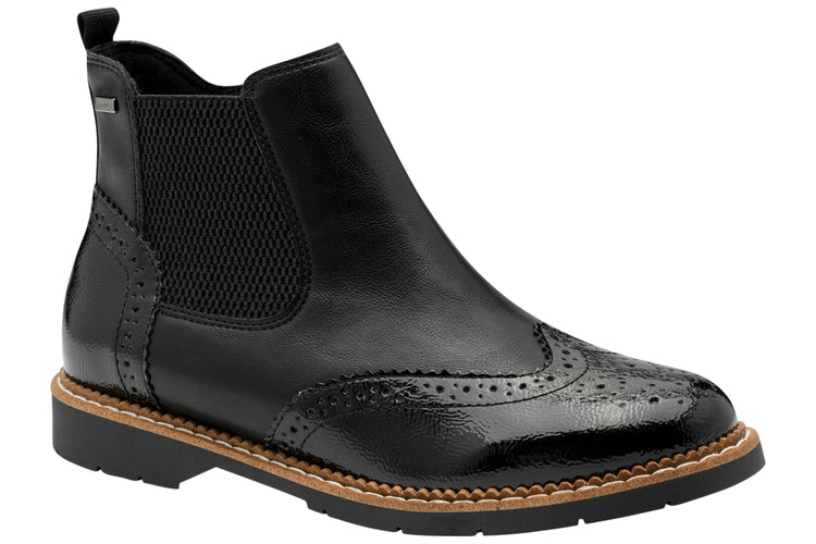 S.Oliver Wilson-4 25444-43 Black Comb Womens Boots