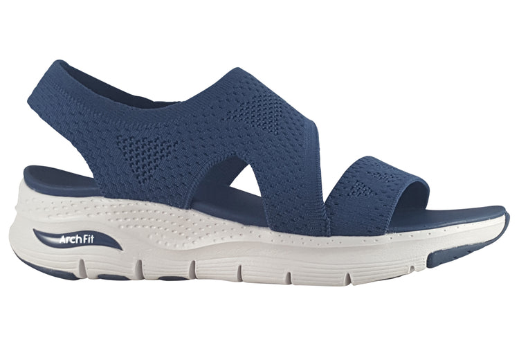 Skechers Arch Fit Bright Day 119458 Navy Womens Sandals