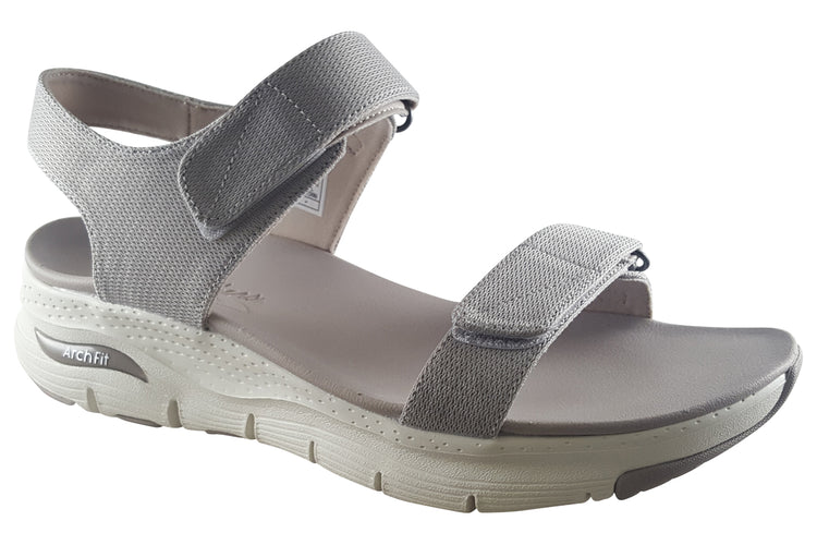 Skechers Arch Fit Touristy 119247 Taupe Womens Sandals