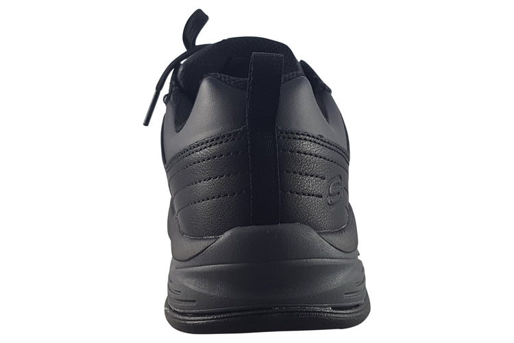 Skechers Benago 210021 Black Mens Trainers