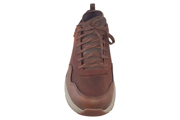 Skechers Benago 210021 Tan Mens Trainers