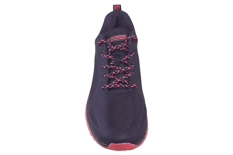 Skechers Bobs 3 Star Flight 117186 Plum Womens Sports