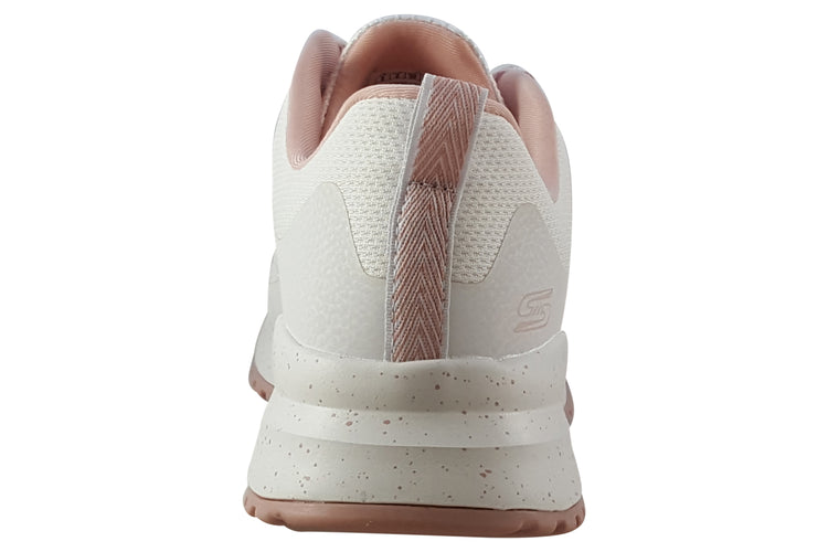 Skechers Bobs 3 Star Flight 117186 White/Pink Womens Sports