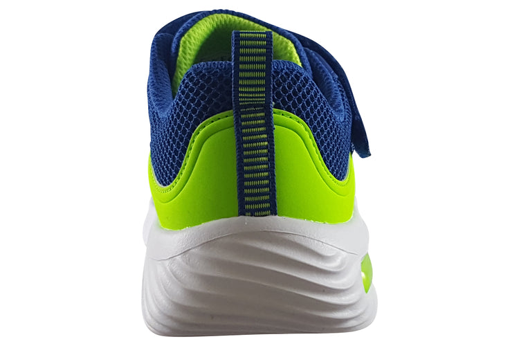 Skechers Bounder Tech 403748L Blue/Lime Boys Sports