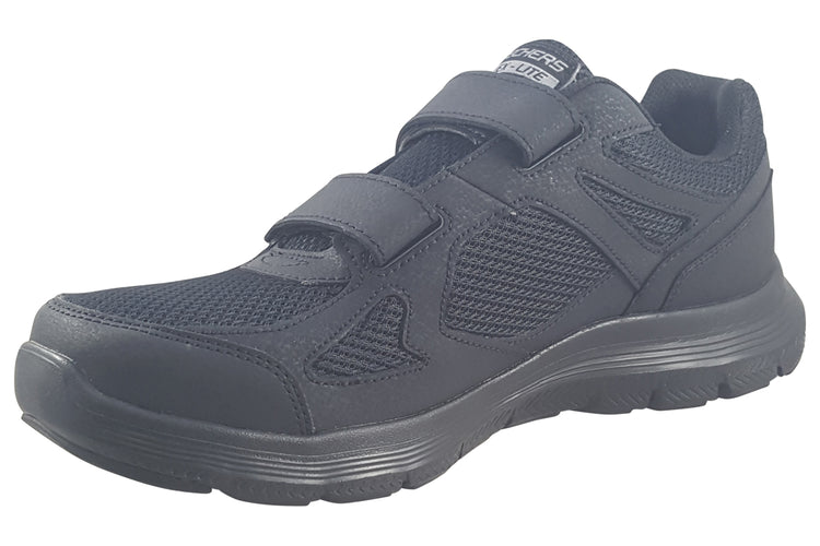 Skechers Flex Advantage Fortner 232578 Black Mens Trainers