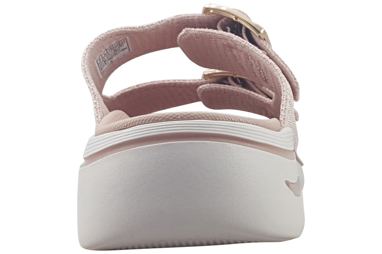 Skechers Go Walk Arch Fit 140871 Blush Womens Sandals