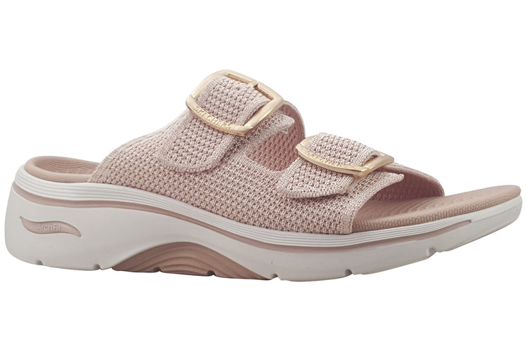 Skechers Go Walk Arch Fit 140871 Blush Womens Sandals