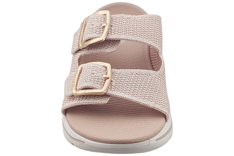 Skechers Go Walk Arch Fit 140871 Blush Womens Sandals