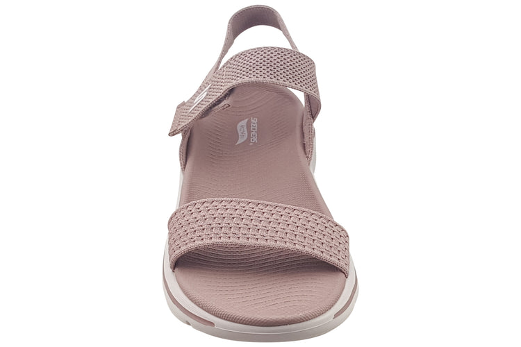 Skechers Go Walk Arch Fit 140874 Mauve Womens Sandals