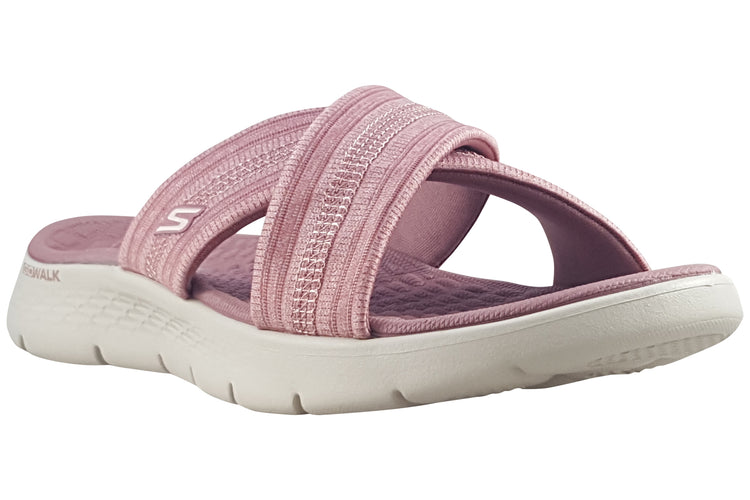 Skechers Slip-Ins Go Walk Flex 141420 Mauve Womens Sandals