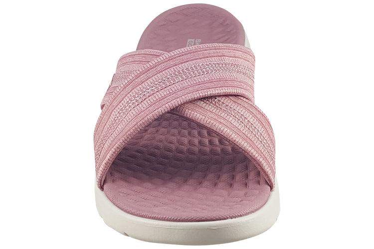 Skechers Slip-Ins Go Walk Flex 141420 Mauve Womens Sandals