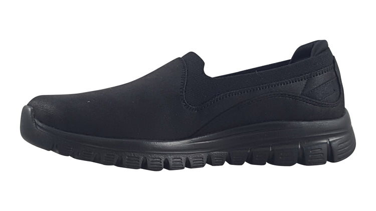 Skechers Graceful 100703 Black/Black Womens Sports