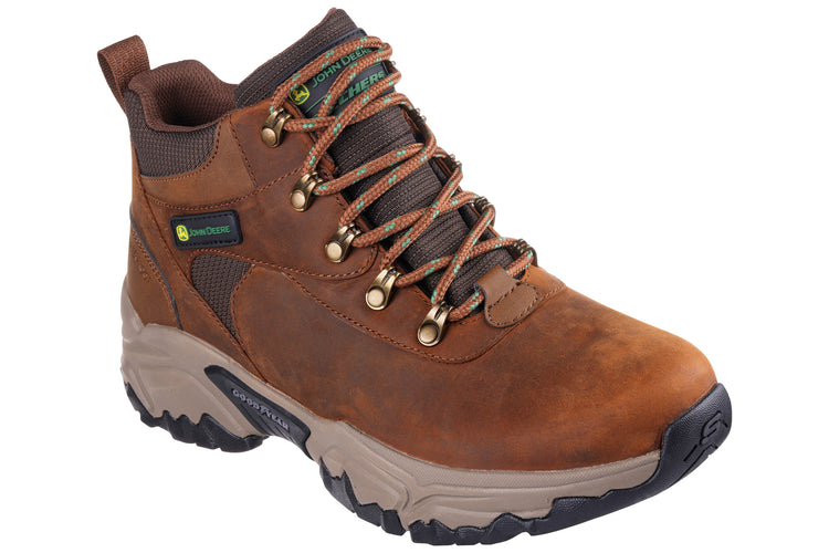 Skechers John Deere Terra 256004 Tan Mens Boots