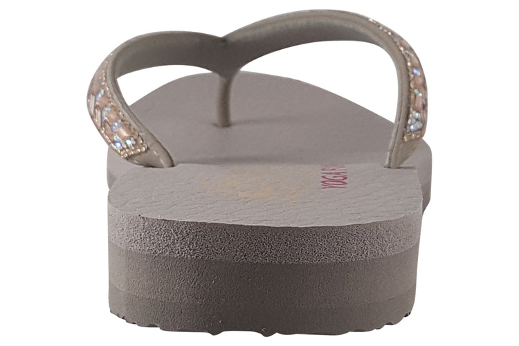 Skechers Meditation Clear Waters 119649 Taupe Womens Sandals