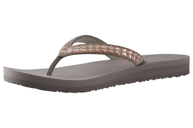 Skechers Meditation Clear Waters 119649 Taupe Womens Sandals