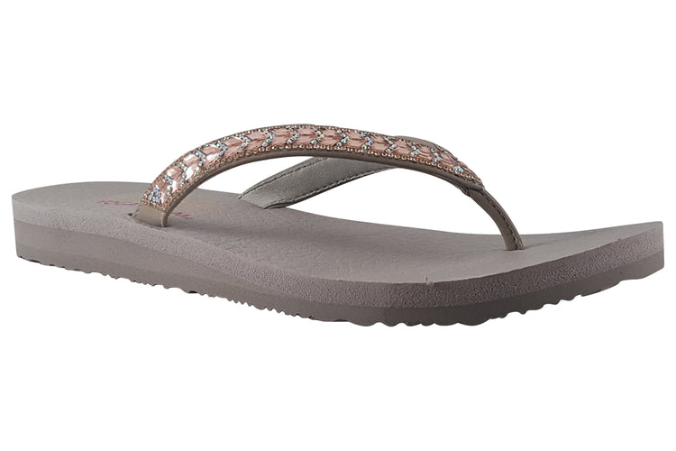 Skechers Meditation Clear Waters 119649 Taupe Womens Sandals