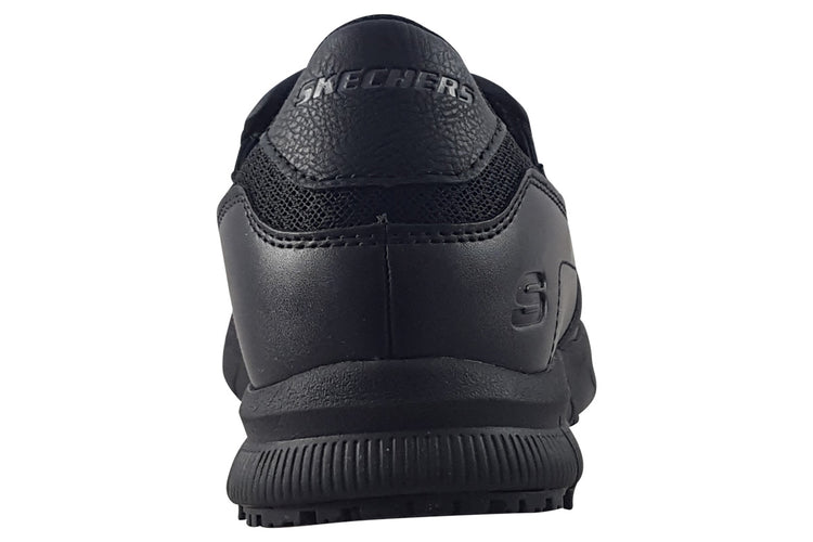 Skechers Nampa Annod Slip Resistant 77236EC Black/Black Womens Sports