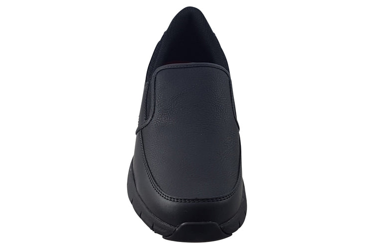 Skechers Nampa Annod Slip Resistant 77236EC Black/Black Womens Sports