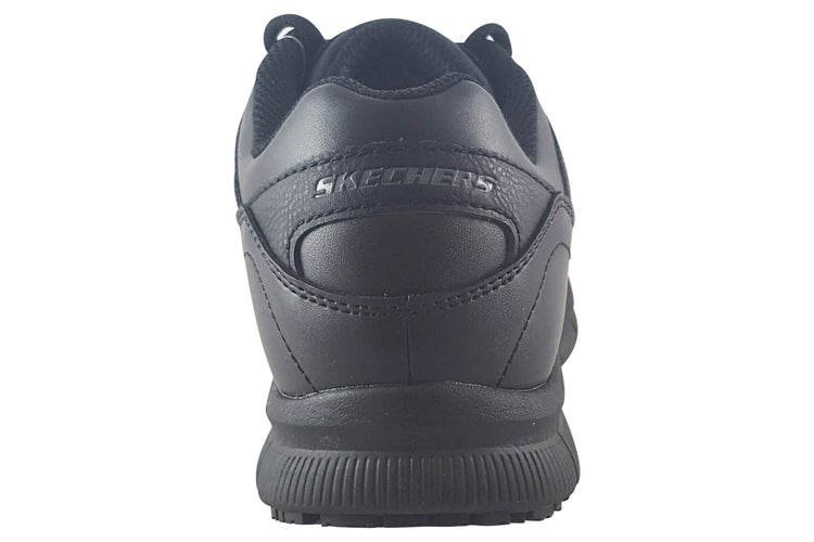 Skechers Nampa Wyola Slip Resistant 77235EC Black/Black Womens Sports